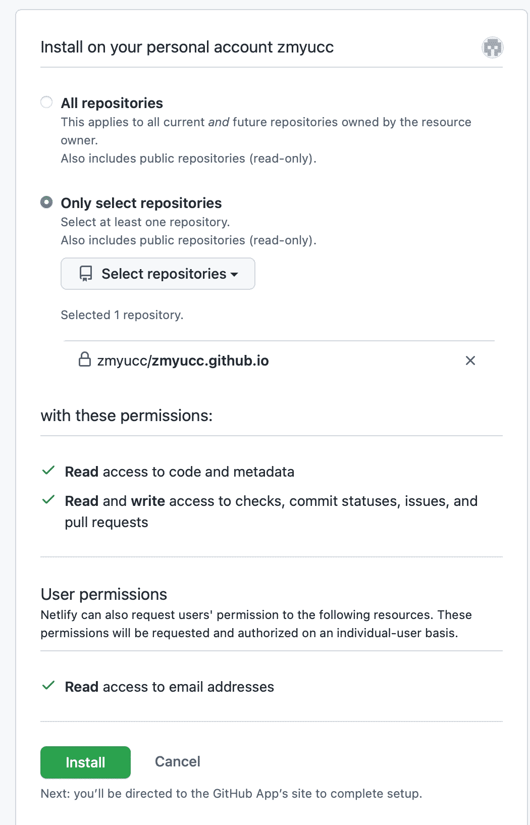 Pages页面 Zmyu's Blog